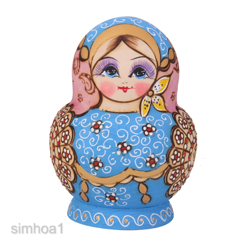 Bộ 10 Búp Bê Nga Matryoshka 15cm