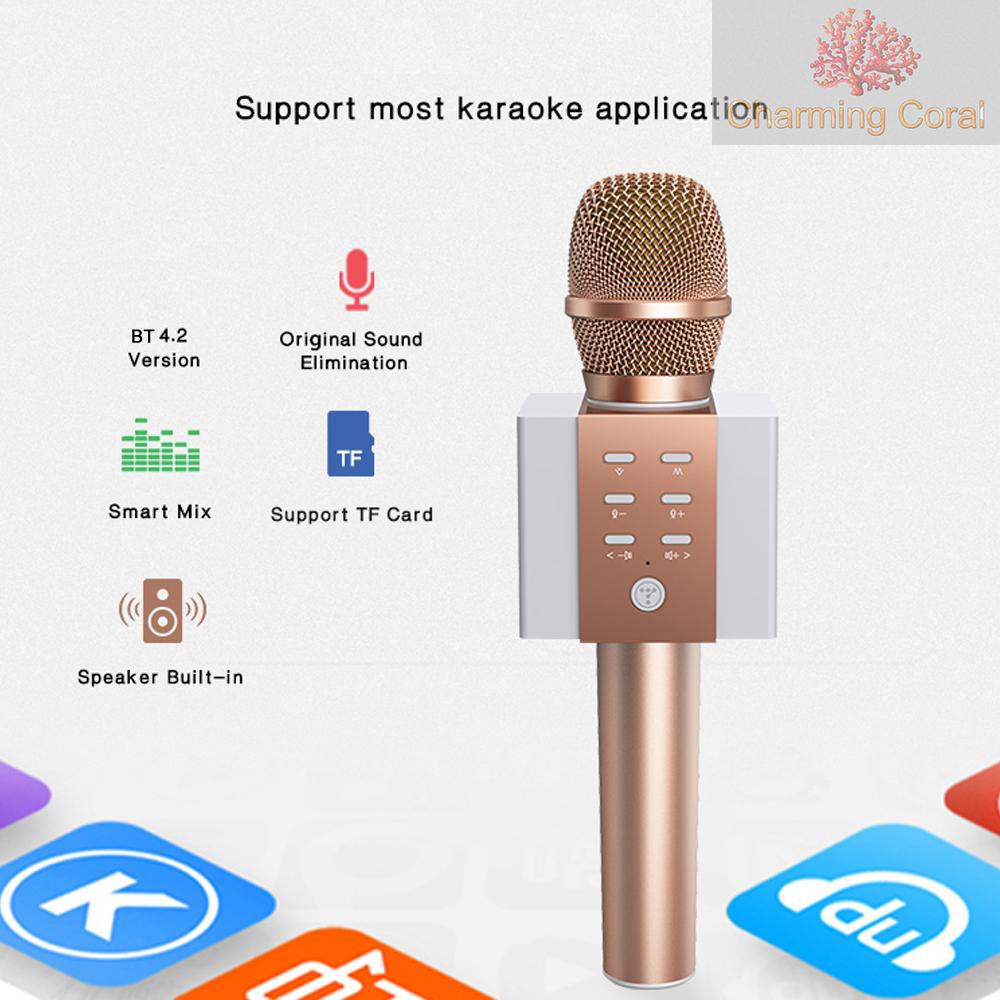 Micro Bluetooth Không Dây Hát Karaoke Tosing 008 2 Trong 1 Kèm Phụ Kiện