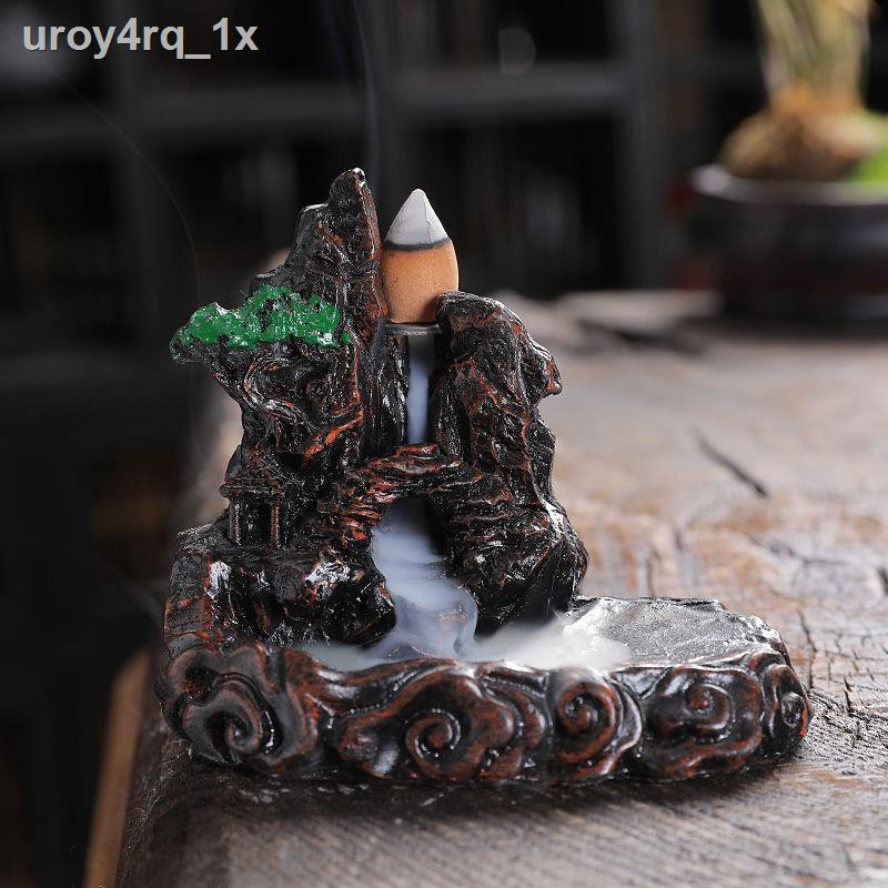 ₪ ﺴ HOT- ℡ Tháp hương trầm hương gỗ đàn hương trong nhà phòng ngủ bếp thơm nhà vệ