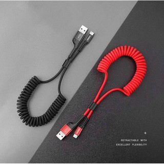 Cáp Sạc Iphone Lò Xo Chính Hãng Baseus