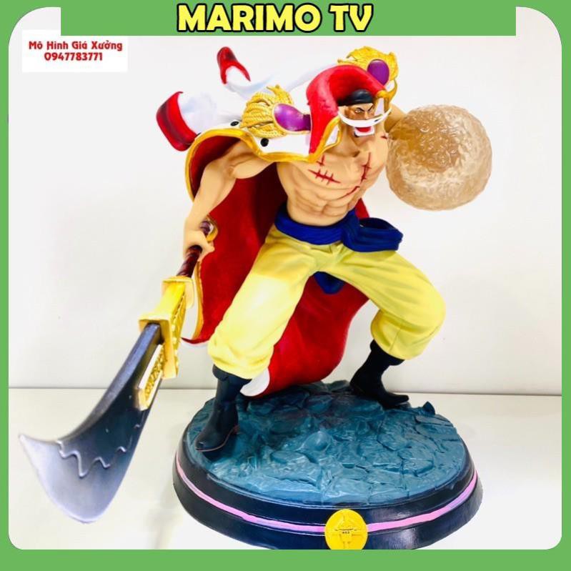 Mô Hình Tứ Hoàng Râu Trắng Bố Già Cao 31cm Nặng 3,5kg -Tượng Figure One Piece Vua Hải Tặc[MARIMO]