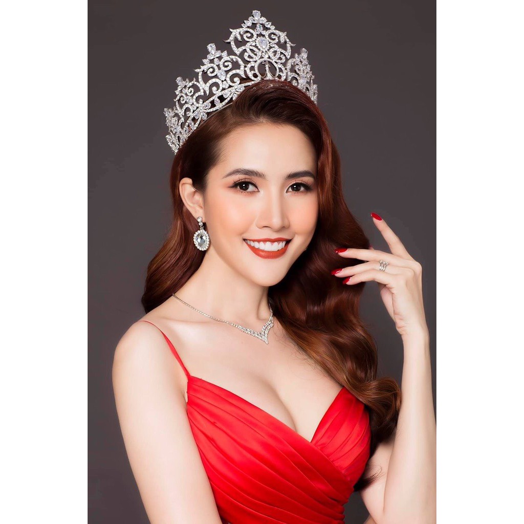 Đầm dạ hội kiểu hai dây xẻ đùi phối lưới (HÀNG CAO CẤP)