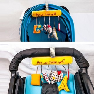 1 Set Kids Rattle Toy Cartoon Animal Plush Bell Baby Stroller Crib Pendant