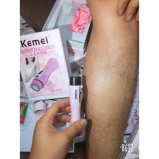 Máy triệt lông nách, lông tay, lông chân, lông mu, lông bikini, lông vùng kín- Kemei cao cấp- giúp tẩy lông hiệu quả