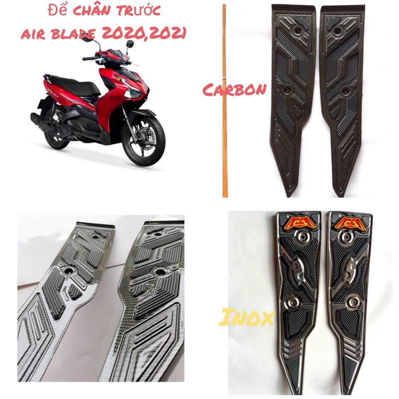 Để chân-lót sàn air blade 2020 2021 ab airblade inox carbon