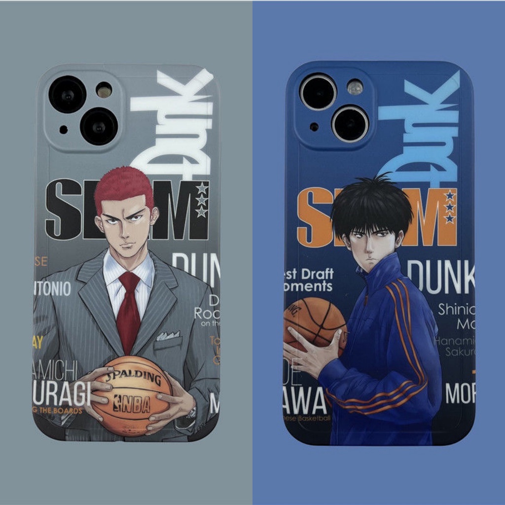 Ốp Điện Thoại Dẻo Họa Tiết Slam Dunk Sakuragi Cho iPhone 14 / 3 / 12 Pro MAX / X / XS / XR / XS MAX / 11 / 11 Pro MAX