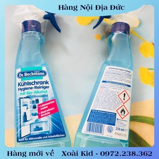 Xịt tẩy rửa vệ sinh tủ lạnh Dr Beckmann của Đức -Date mới nhất