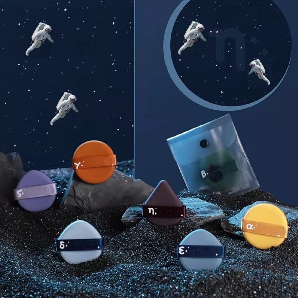 Set 7 Mút Trang Điểm Siêu Mềm Có Thể Giặt Tiện Dụng