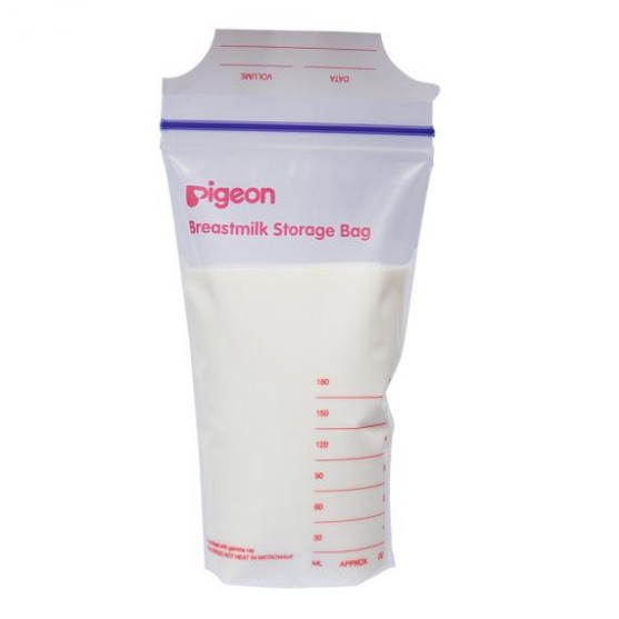 Túi trữ sữa mẹ Pigeon 180ml (Hộp 25 túi)  WOWDAD