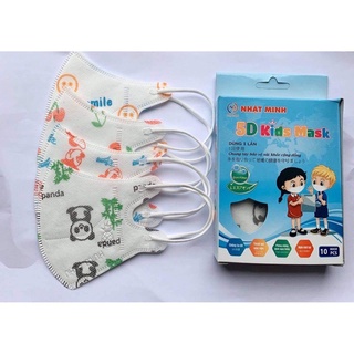 Khẩu trang y tế 5D mask trẻ em (Hộp 10 chiếc)