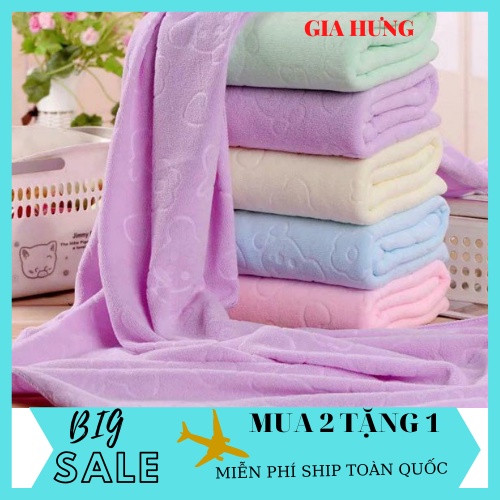KHĂN TẮM XUẤT NHẬT SIÊU THẤM HÚT, CAO CẤP KHỔ 140x70CM