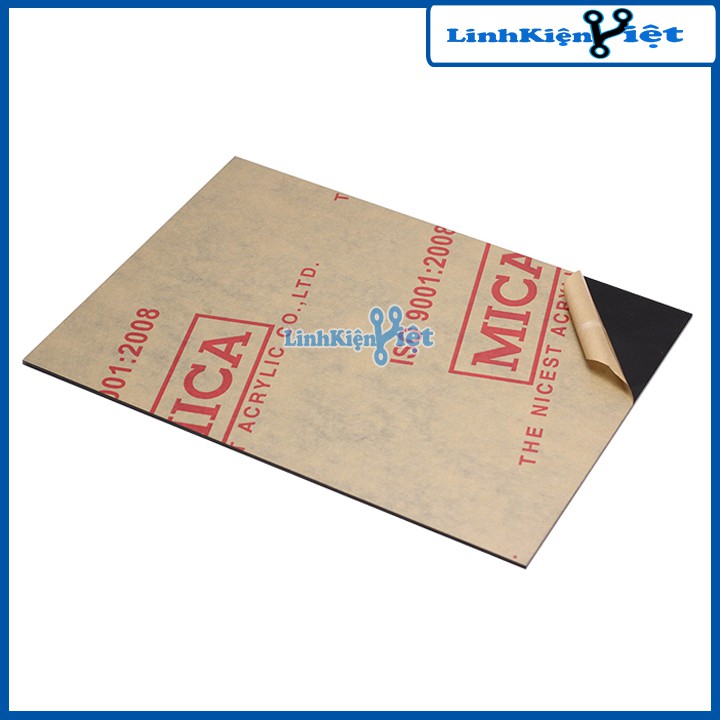 Mica Đen Đài Loan Dày 3mm Kích Thước 20x30cm