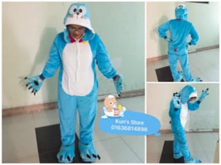 Pijama hình thú bông doremon
