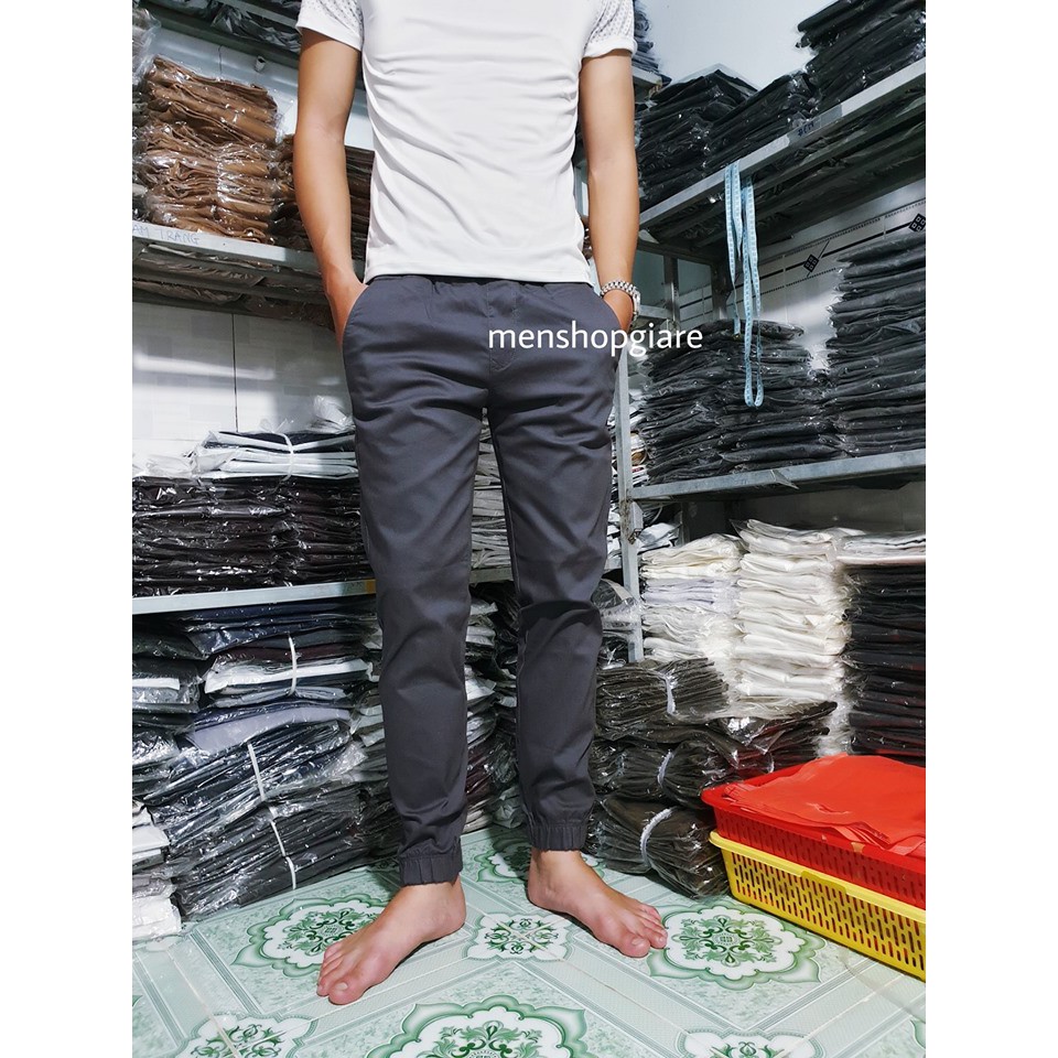 quần kaki jogger nam co giãn - sịn shop