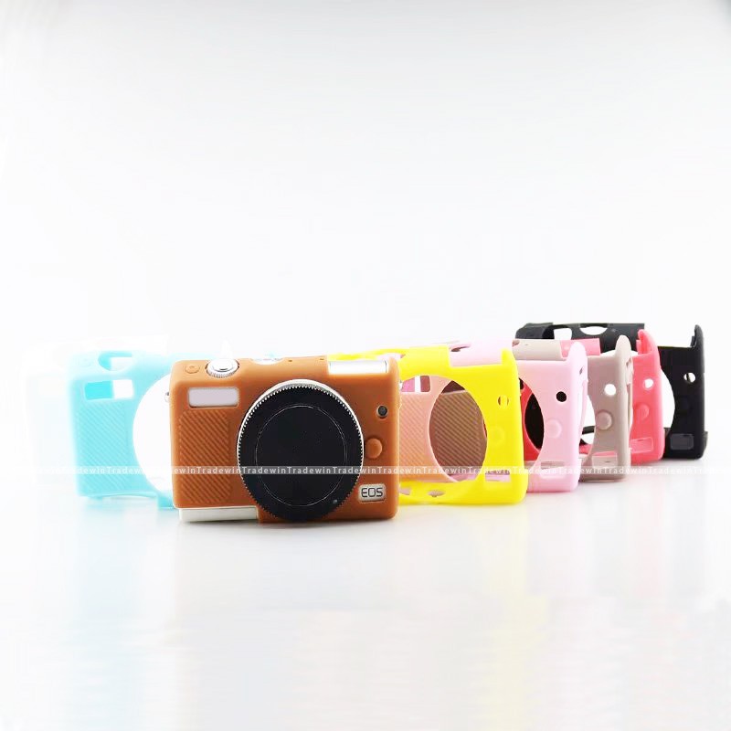 Ốp lưng máy ảnh cao su silicon mềm cho Canon EOS M200