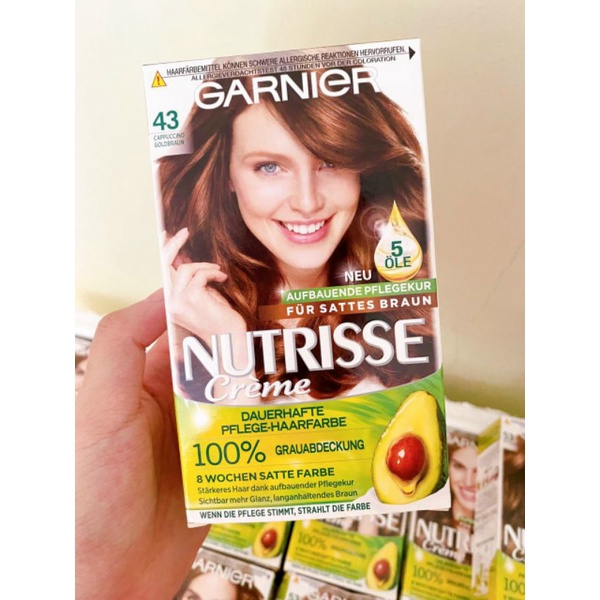 THUỐC NHUỘM TÓC GARNIER NUTRISSE CREME ĐỨC