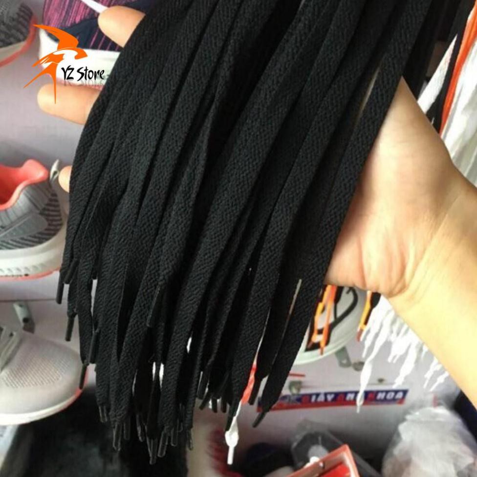 Dây giày thể thao sneaker dài 1,2m màu đen, trắng