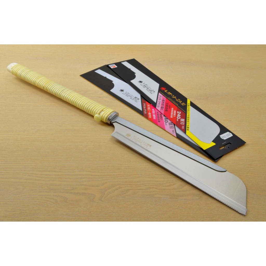 Cưa cầm tay Gyokucho, Nhật Bản, cán mây, DOZUKI, 240mm, No: RZ303 [MADE IN JAPAN]