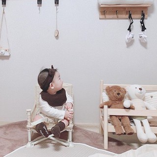 Ghế ăn dặm du lịch gấp gọn Gấu Bear nội địa Trung