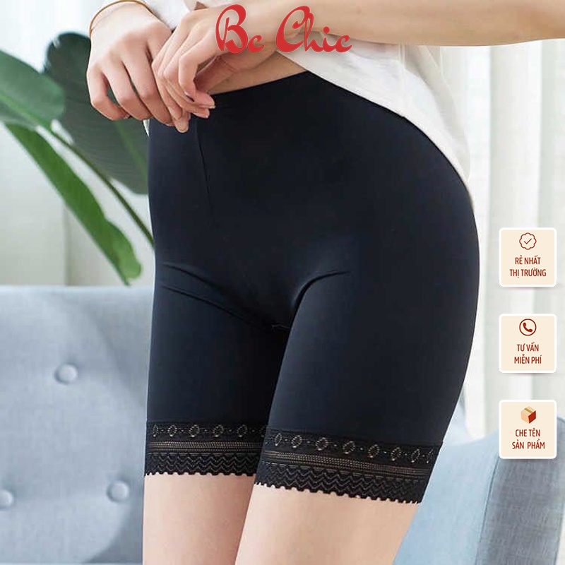 Quần Lót Nữ Quần Mặc Váy cotton chân ren mỏng nhẹ mềm mại siêu thoáng mã Q516 BC_CHIC LINGERIE