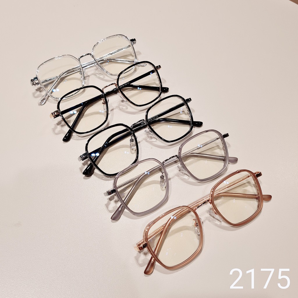 Kính thời trang nam nữ LILYEYEWEAR mắt vuông to đẹp nhựa chống bụi đi đường 2175 | WebRaoVat - webraovat.net.vn