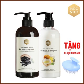 [Mộc Nhu] Bộ Gội Xả Giảm Rụng Tóc - Kích Thích Mọc Tóc - Ngôi Sao Mới