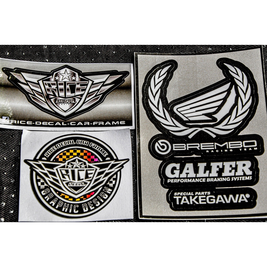 Tem RANGCING Dán Dè Xe máy và Tất Cả Màu sơn