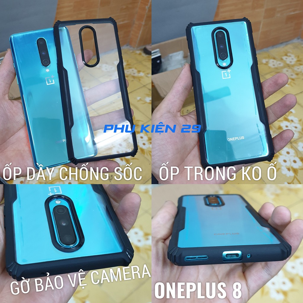 [Oneplus 8/ 8 Pro/ 8T] Ốp lưng chống sốc, chống va đập cao cấp không ố màu UltraRock