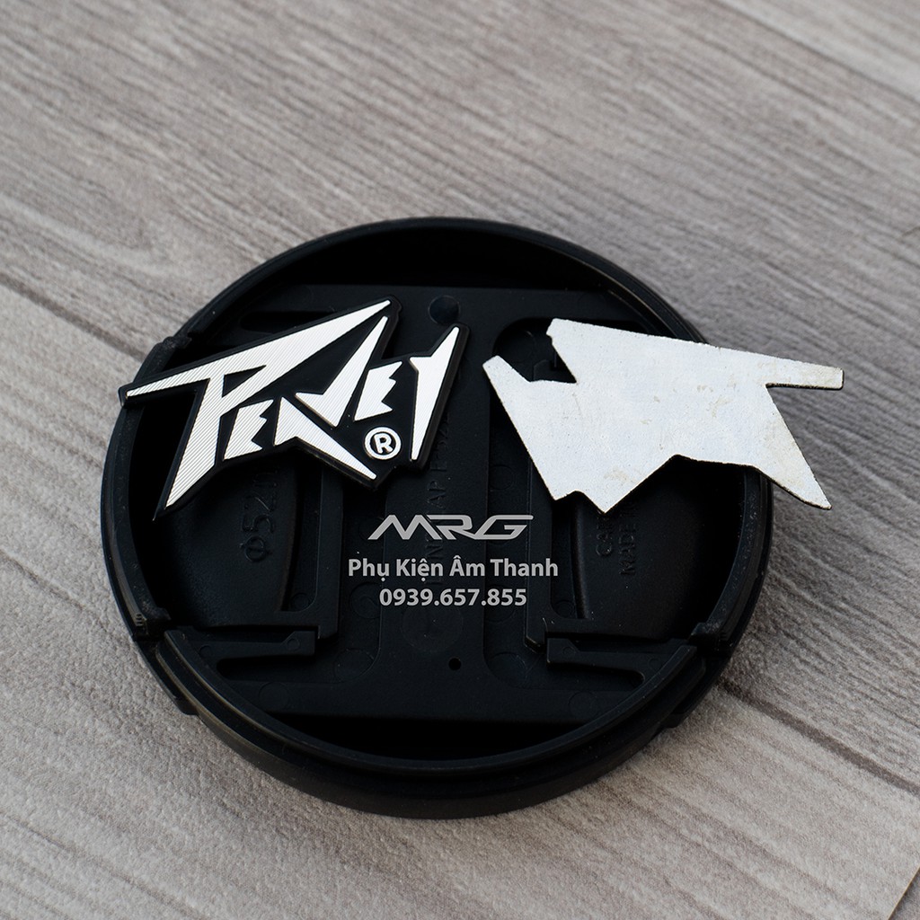Tem Logo Peavey, Giá 2 Chiếc, Tem Nhôm, Màu Bạc - MrG