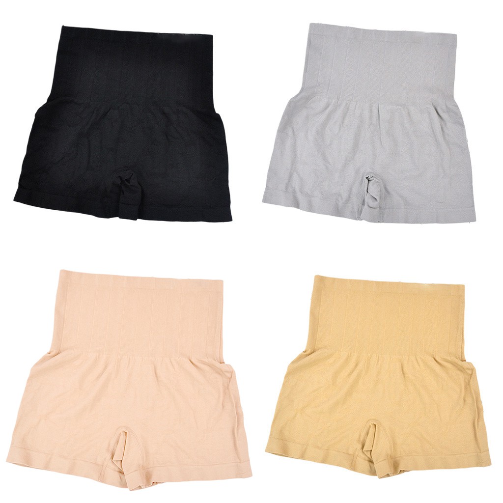 Quần short an toàn định hình vòng eo lưng cao liền mạch cho nữ
