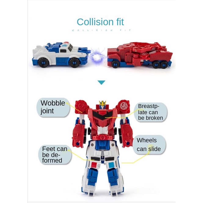 Mô hình rô bốt biến hình 2 trong 1 2 trong 1