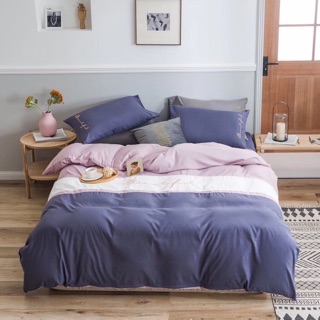 Set chăn ga Cotton TC phối cá tính.