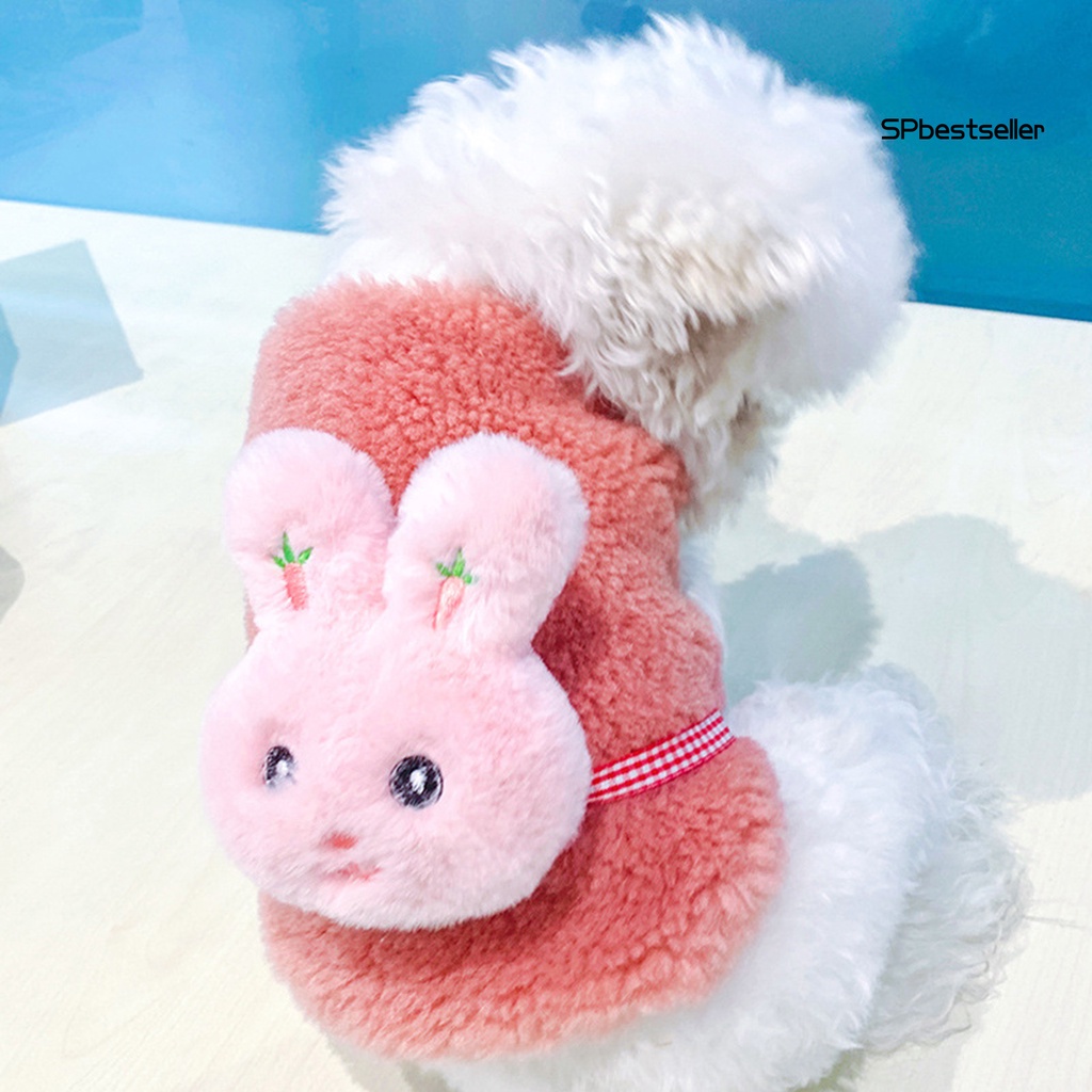 Áo sweater dệt kim dày dặn giữ ấm cho thú cưng cỡ nhỏ/vừa