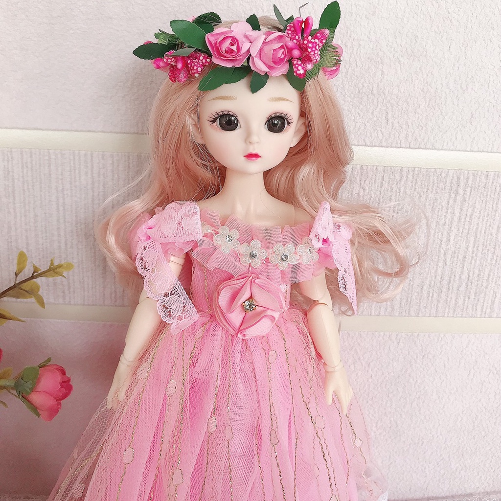 Búp Bê Sakura dòng Baboliy 30cm mẫu mới cực xinh, Búp bê Barbie công chúa