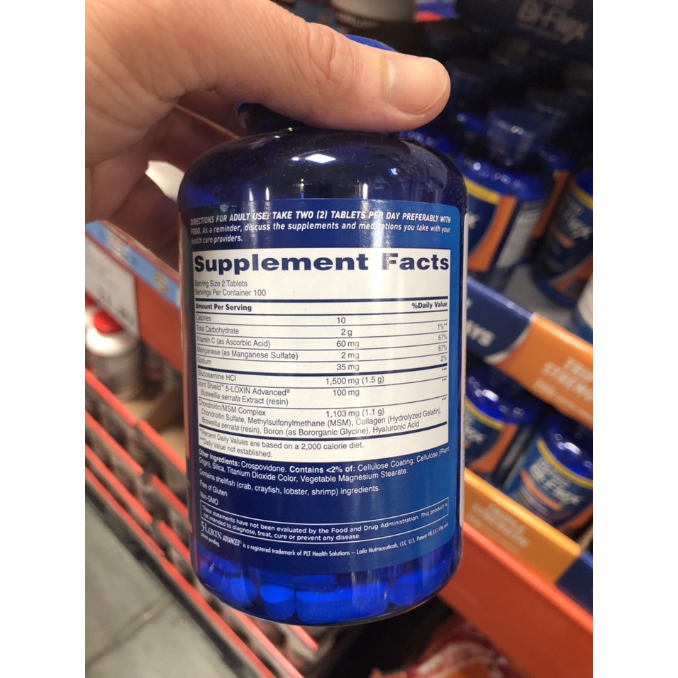 Viên Uống Bổ Xương Khớp Osteo Bi-Flex Triple Strength - Glucosamine Chondroitin MSM 200 viên