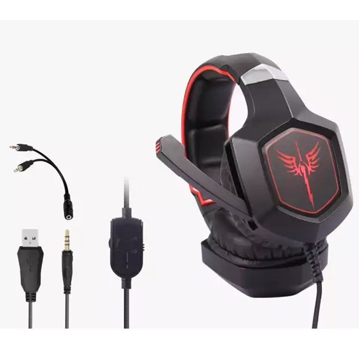 Tai nghe Gaming Raikken Rk-700 ♥️Freeship♥️ Tai nghe chụp tai chơi game giá rẻ game thủ - Gaming Headphone