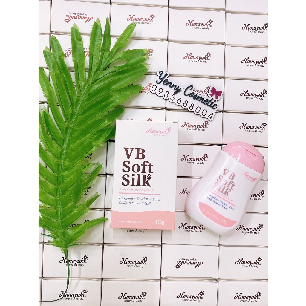 Dung Dịch Vệ Sinh Hanayuki VB Soft Silk 150g