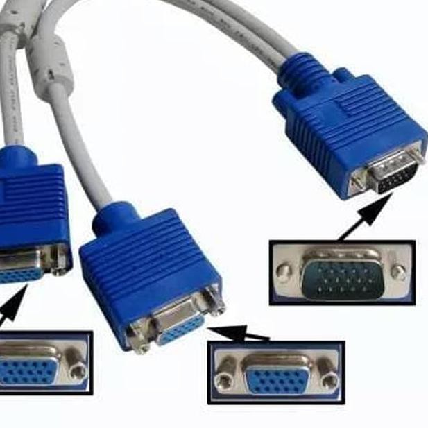 Cáp Chia Vga 2 - Vga C @ D9
