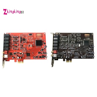Card Âm Thanh Sb0105 Cổng Pci-e Kênh 5.1 Chip Dsp Cho Máy Tính