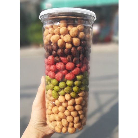 Đậu phộng da cá mix vị 650gr