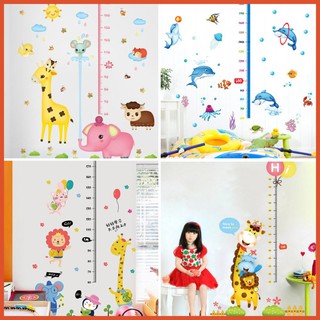 [HCM] Decal dán tường thước đo chiều cao cho bé - Tặng kèm keo sữa