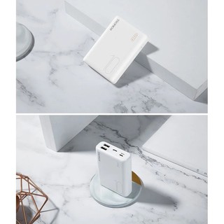 [SALE 10%] Pin sạc dự phòng 10000mAh Romoss Simple 10 3 cổng input Micro, Lightning, TypeC