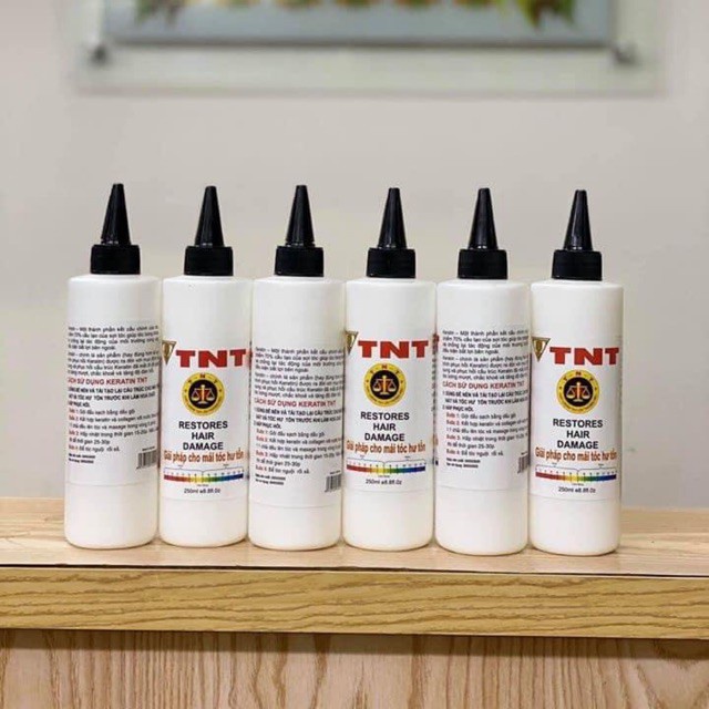 Ủ tóc keratin TNT, phục hồi tóc hư tổn, dầu hấp tóc chính hãng giúp tóc mềm mượt ngay lần đầu sử dụng