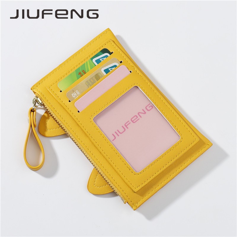 JIUFENG Ví tiền mini họa tiết hoạt hình phong cách Hàn Quốc đáng yêu | BigBuy360 - bigbuy360.vn