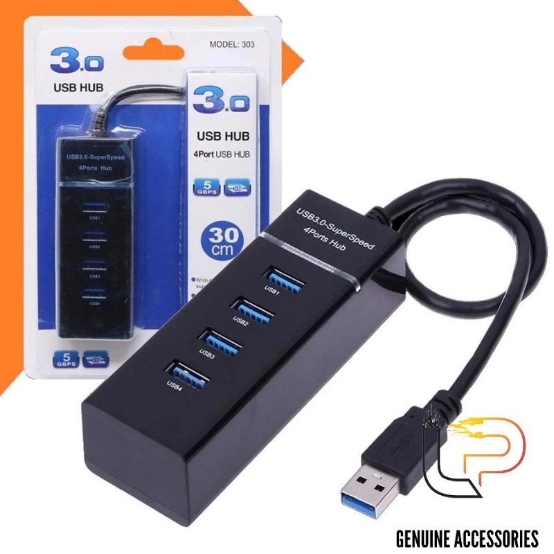 Bộ chia 4 cổng USB 3.0 BAMBA B3 - Hub 4 port USB 3.0 BAMBA B3