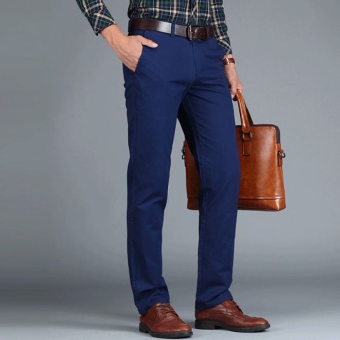 Quần Tây Nam,Quần học sinh Vải Dày Đẹp Full size 45-100kg