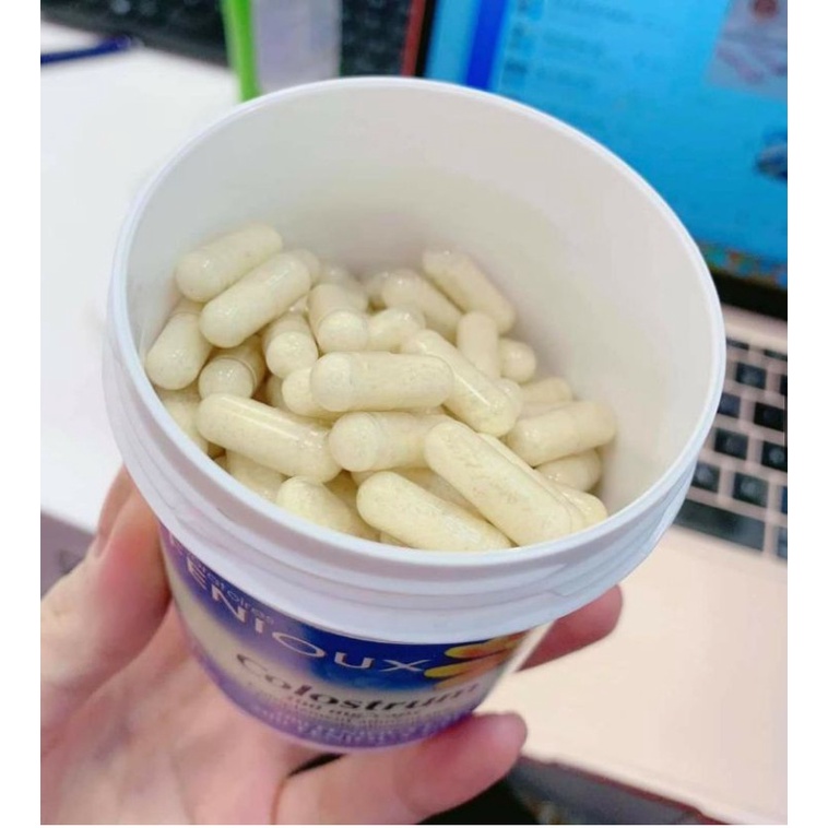 Sữa non Pháp Fenioux Colostrum hộp 200 viên mẫu mới nhất date 8/2025