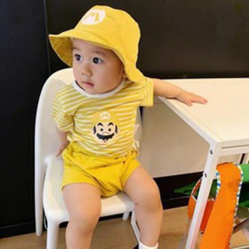 Sét bộ bé kèm mũ