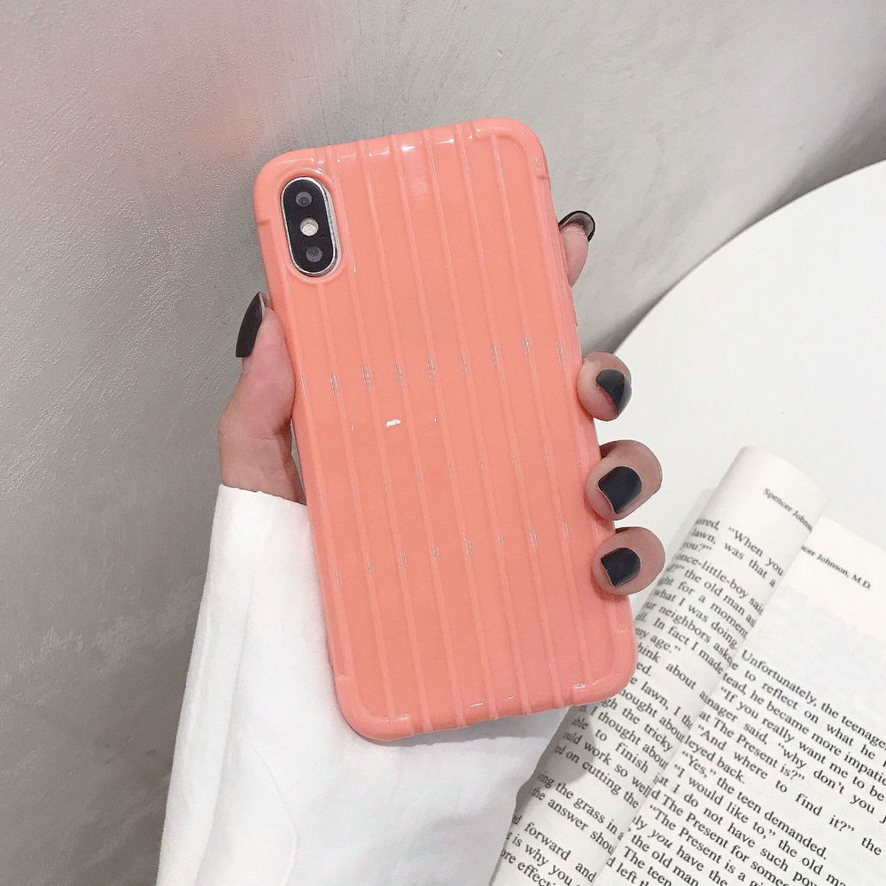 Ốp điện thoại TPU kiểu vali cho Samsung A20 A30 A50 A70 A60 J2 J5 J7Pro Prime J8 J6 J4 2018 M10 M20 M30 Note 9 10+ | BigBuy360 - bigbuy360.vn