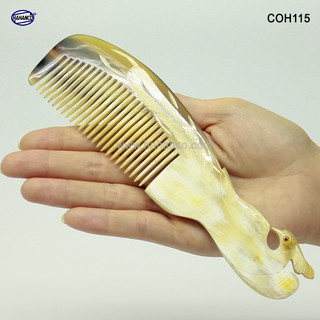 Lược sừng con phượng - coh115 rất đẹp mắt- horn comb of hahanco - chăm sóc tóc